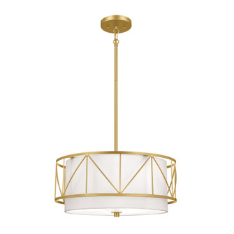 Pendant/Semi Flush 3Lt (10687|52075CLG)