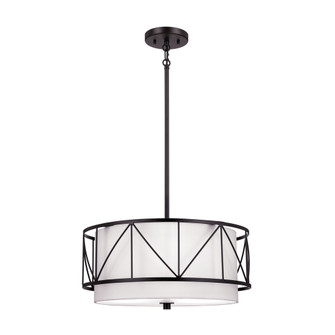 Pendant/Semi Flush 3Lt (10687|52075BK)