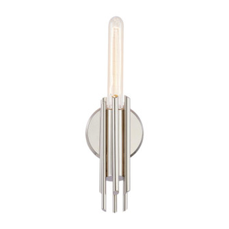 Torres 9-in Polished Nickel 1 Light Damp-Rated Wall/Vanity Light (7713|WV335409PN)