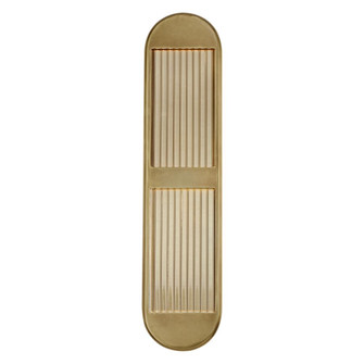 Palais 24-in Vintage Brass Damp-Rated Dimmable LED Wall/Vanity Light (7713|WV330324VB)