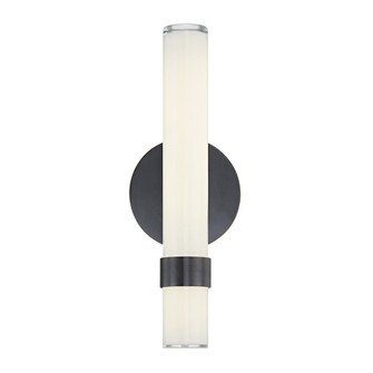 Madison 14-in Urban Bronze/Glossy Opal LED Wall/Vanity (7713|WV324114UBGO)