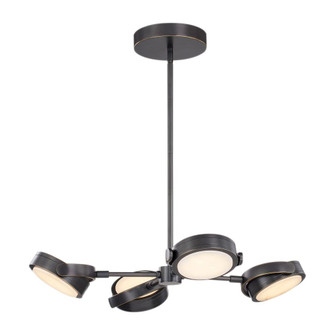 Blanco 28-in Urban Bronze/Alabaster LED Pendant (7713|PD325428UBAR)