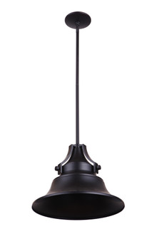 Union 1 Light Small Outdoor Pendant in Midnight (20|Z4401-MN)