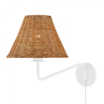 Issa Plug-In Sconce (6939|HL704201-TWH)