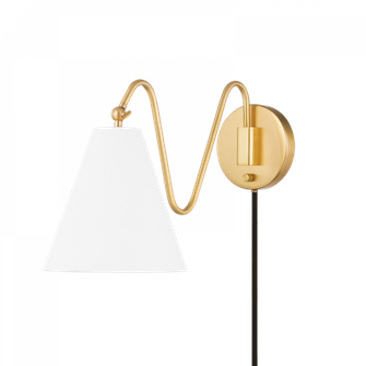 Onda Plug-In Sconce (6939|HL699101-AGB)