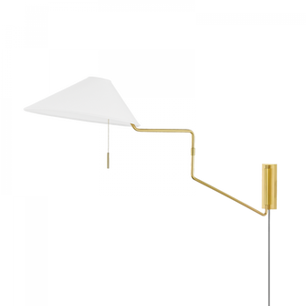 Aisa Plug-In Sconce (6939|HL647201-AGB)