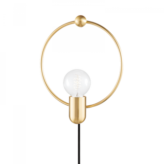 Darcy Plug-in Sconce (6939|HL638201-AGB)