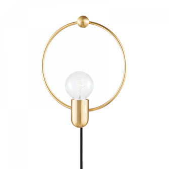 Darcy Plug-In Sconce (6939|HL638201-AGB)