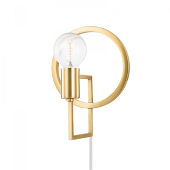 Tory Plug-In Sconce (6939|HL637201-AGB)