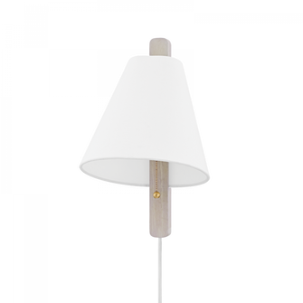 Ellen Plug-In Sconce (6939|HL636201-AGB/WWA)