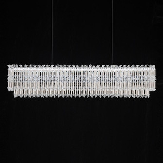 Tahitian 48in LED 3000K/3500K/4000K 120V-277V Linear Pendant in Antique Silver with Clear Optic Cr (168|S8148-48O)