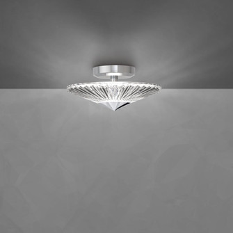 Origami 12in LED 3000K/3500K/4000K 120V-277V Semi-Flush Mount in Polished Chrome (168|S7212-702H)