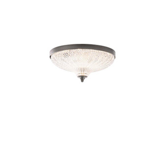 Roma 12in LED 3000K/3500K/4000K 120V-277V Flush Mount in Polished Chrome with Clear Optic Crystal (168|S6012-702O)