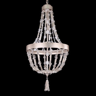 Bali 16in LED 120V-277V Pendant in Antique Silver with Clear Optic Crystal (168|S2816-48O)