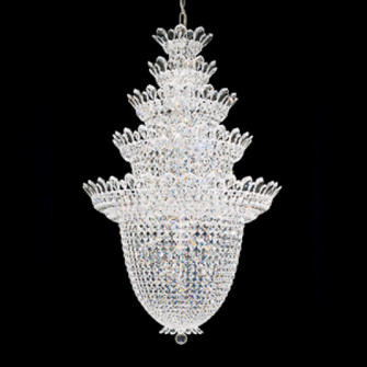 Trilliane 48 Light 120V Chandelier in Polished Stainless Steel with Clear Heritage Handcut Crystal (168|5849H)
