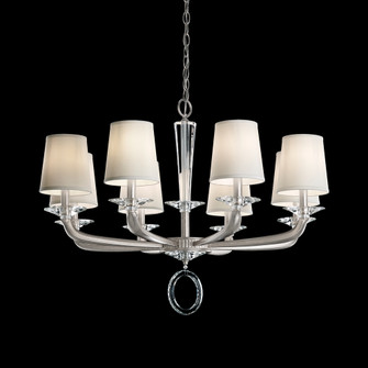 Emilea 8 Light 120V Chandelier in Heirloom Gold with Clear Optic Crystal (168|MA1008N-22O)
