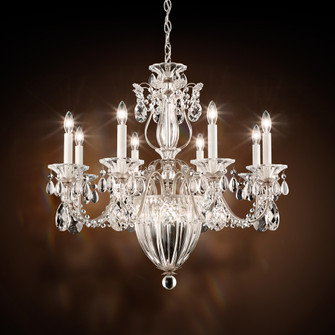 Bagatelle 11 Light 120V Chandelier in Antique Silver with Heritage Handcut Crystal (168|1238N-48H)