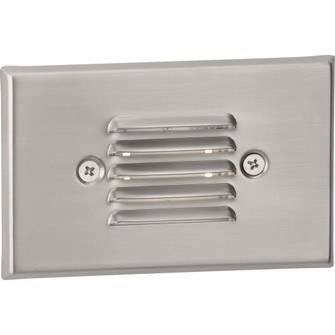 LED Indoor/Outdoor Brushed Nickel Integrated LED Wall or Step Light (149|P660004-009-30)