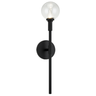 Candlestix Wall Sconce (3605|W64801BKCL)
