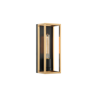 Shadowbox Wall Sconce (3605|S15141BKAG)