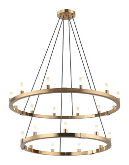 Cascadian Aged Gold Brass Chandelier (3605|C75221AG)