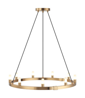 Cascadian Aged Gold Brass Chandelier (3605|C75209AG)