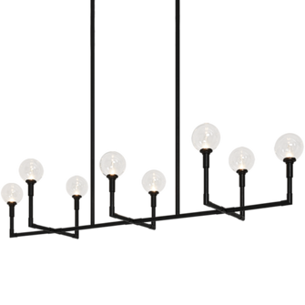 Candlestix Black Chandelier (3605|C64808BKCL)