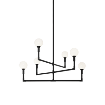 Candlestix Black Chandelier (3605|C64806BKOP)