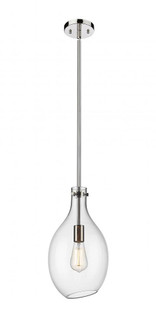 Norwalk - 1 Light - 9 inch - Polished Nickel - Stem hung - Mini Pendant (3442|493-1S-PN-G552-9-LED)
