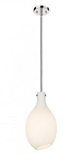 Norwalk - 1 Light - 9 inch - Polished Nickel - Stem hung - Mini Pendant (3442|493-1S-PN-G551-9-LED)