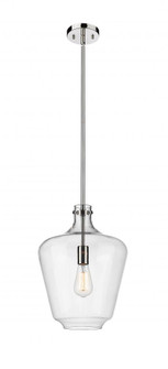 Norwalk - 1 Light - 12 inch - Polished Nickel - Cord hung - Mini Pendant (3442|493-1S-PN-G502-12-LED)