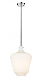 Norwalk - 1 Light - 12 inch - Polished Nickel - Stem hung - Mini Pendant (3442|493-1S-PN-G501-12)