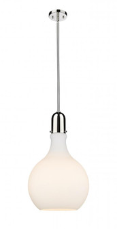 Amherst - 1 Light - 14 inch - Polished Nickel - Cord hung - Pendant (3442|492-1S-PN-G581-14-LED)