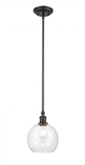 Concord - 1 Light - 8 inch - Matte Black - Mini Pendant (3442|341-1S-BK-G124-8-LED)