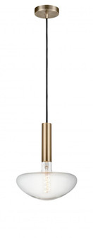 Edison - 1 Light - 10 inch - Antique Brass - Cord hung - Mini Pendant (3442|198-1P-AB-BB250LED)