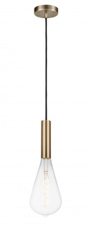 Edison - 1 Light - 5 inch - Antique Brass - Cord hung - Mini Pendant (3442|198-1P-AB-BB125LED)