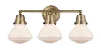 Olean - 3 Light - 23 inch - Brushed Brass - Bath Vanity Light (3442|623-3W-BB-G321)