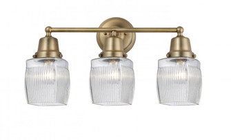 Colton - 3 Light - 22 inch - Brushed Brass - Bath Vanity Light (3442|623-3W-BB-G302)