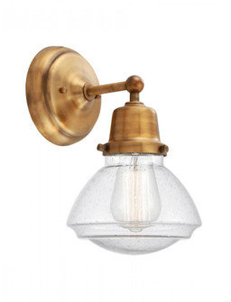 Olean - 1 Light - 7 inch - Brushed Brass - Sconce (3442|623-1W-BB-G324)