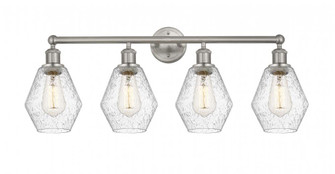 Cindyrella - 4 Light - 33 inch - Brushed Satin Nickel - Bath Vanity Light (3442|616-4W-SN-G654-6)