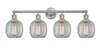 Belfast - 4 Light - 33 inch - Brushed Satin Nickel - Bath Vanity Light (3442|616-4W-SN-G105)