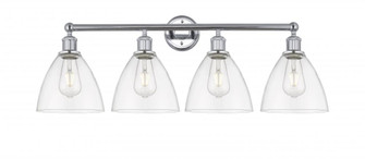 Bristol - 4 Light - 35 inch - Polished Chrome - Bath Vanity Light (3442|616-4W-PC-GBD-752)
