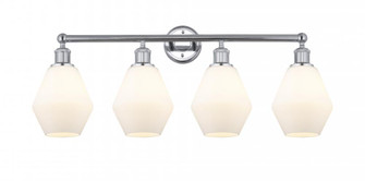 Cindyrella - 4 Light - 33 inch - Polished Chrome - Bath Vanity Light (3442|616-4W-PC-G651-6)