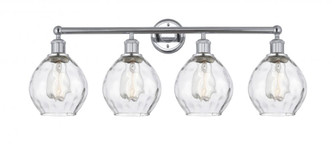 Waverly - 4 Light - 33 inch - Polished Chrome - Bath Vanity Light (3442|616-4W-PC-G362)