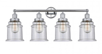Canton - 4 Light - 33 inch - Polished Chrome - Bath Vanity Light (3442|616-4W-PC-G184)