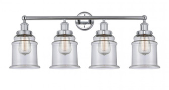 Canton - 4 Light - 33 inch - Polished Chrome - Bath Vanity Light (3442|616-4W-PC-G182)