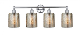 Cobbleskill - 4 Light - 32 inch - Polished Chrome - Bath Vanity Light (3442|616-4W-PC-G116)