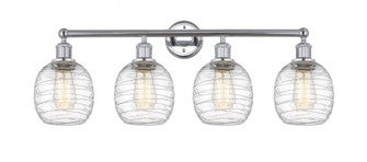 Belfast - 4 Light - 33 inch - Polished Chrome - Bath Vanity Light (3442|616-4W-PC-G1013)