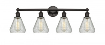 Conesus - 4 Light - 33 inch - Oil Rubbed Bronze - Bath Vanity Light (3442|616-4W-OB-G275)