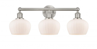 Fenton - 3 Light - 25 inch - Brushed Satin Nickel - Bath Vanity Light (3442|616-3W-SN-G91)